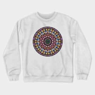 Stained glass Crewneck Sweatshirt